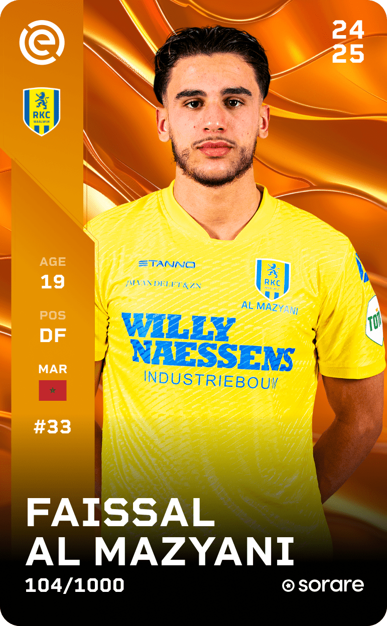 Faissal Al Mazyani 2024-25 • Limited 104/1000