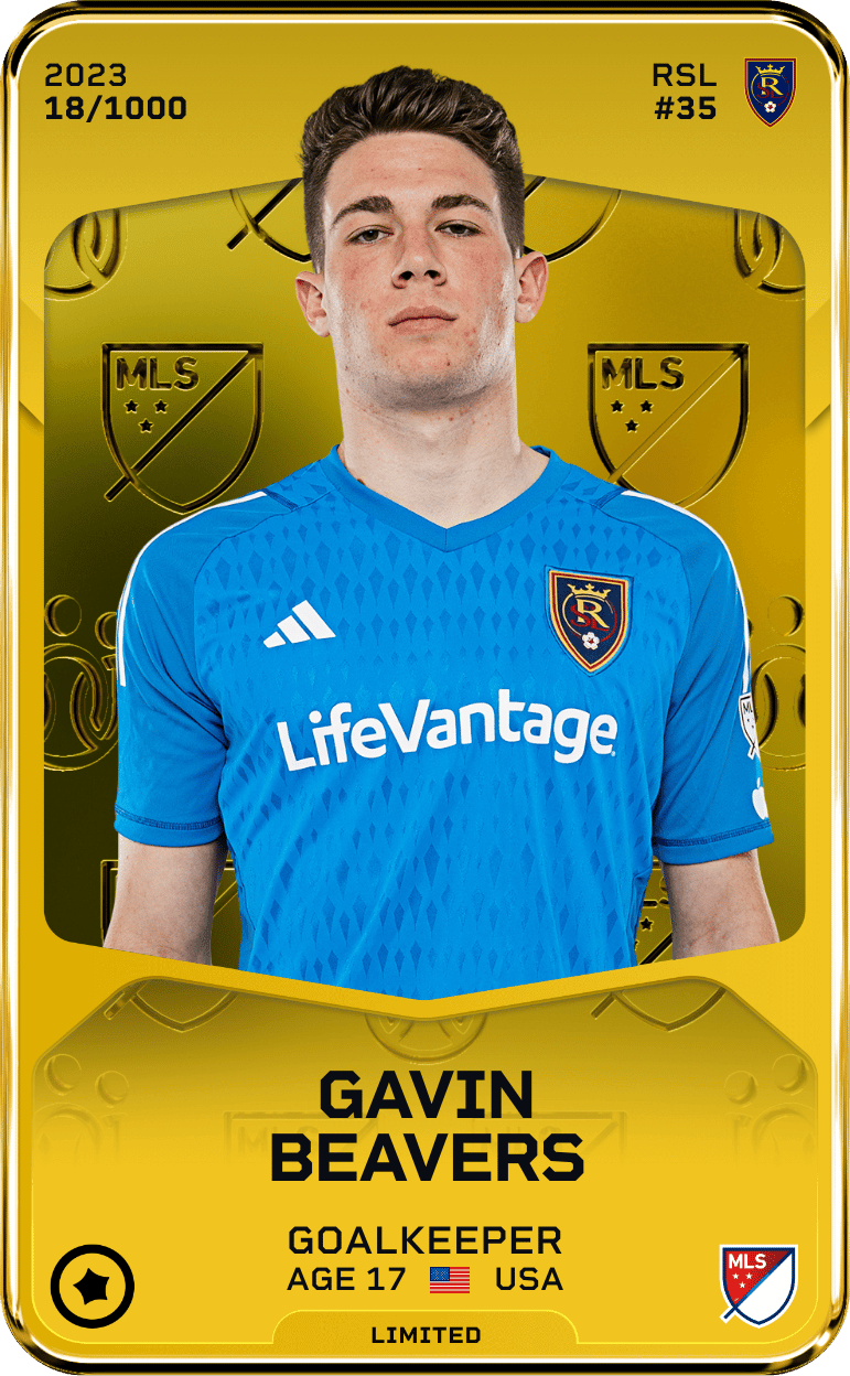 Gavin Beavers 2023-24 • Limited 18/1000