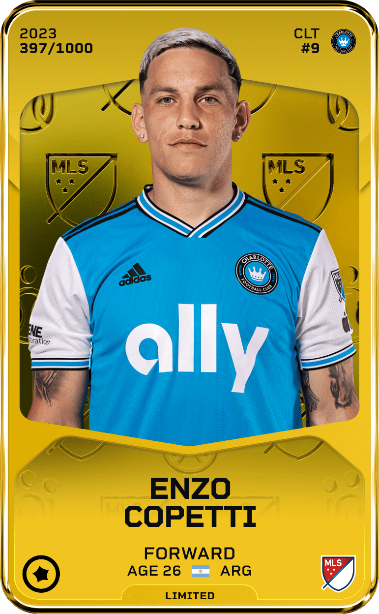 Enzo Copetti 2023-24 • Limited 397/1000