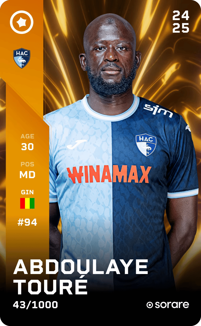 Abdoulaye Touré 2024-25 • Limited 43/1000