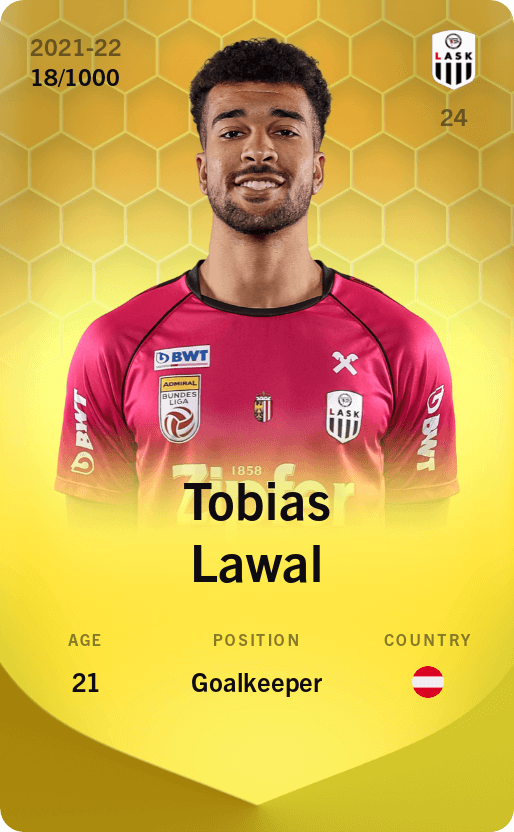 Tobias Lawal 2021-22 • Limited 18/1000