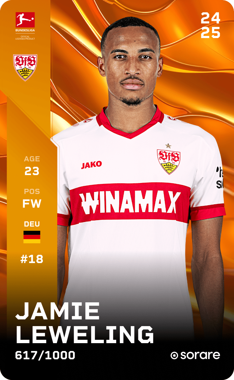 Jamie Leweling 2024-25 • Limited 617/1000