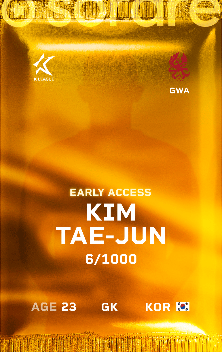 Kim Tae-Jun 2025-26 • Limited 6/1000