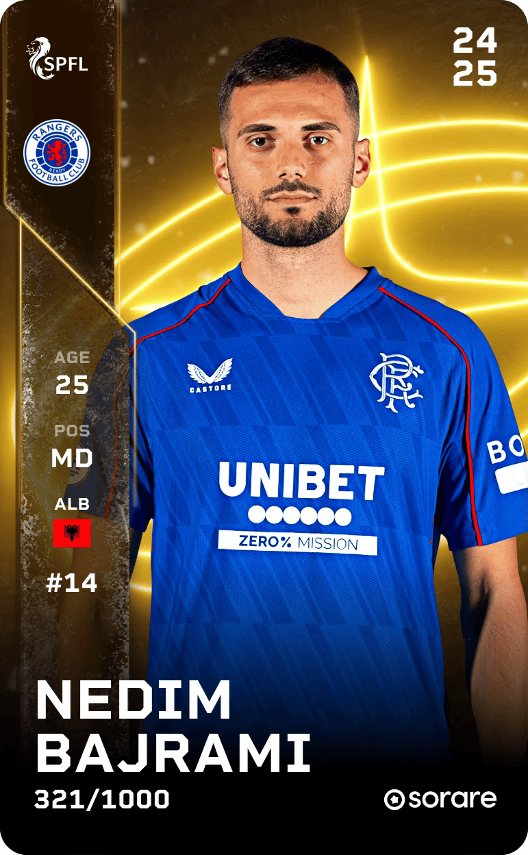 Nedim Bajrami 2024-25 • Limited 321/1000