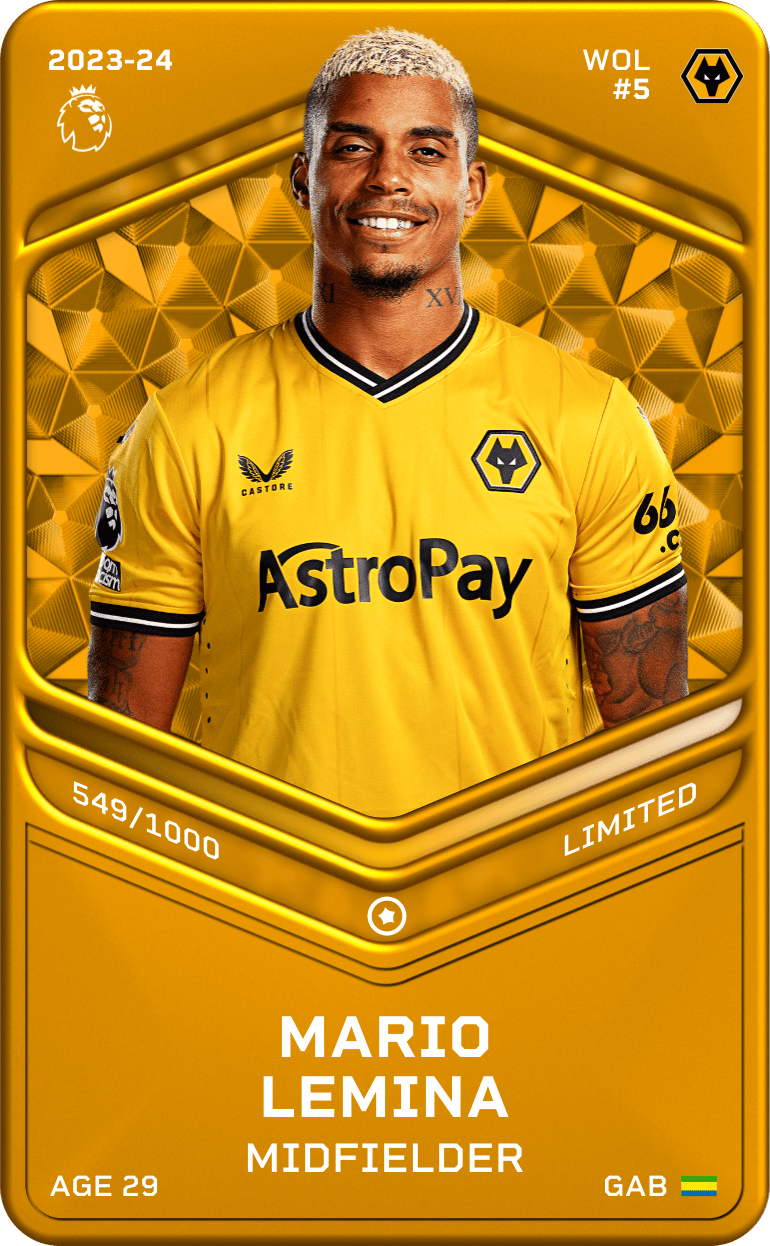 Mario Lemina 2023-24 • Limited 549/1000