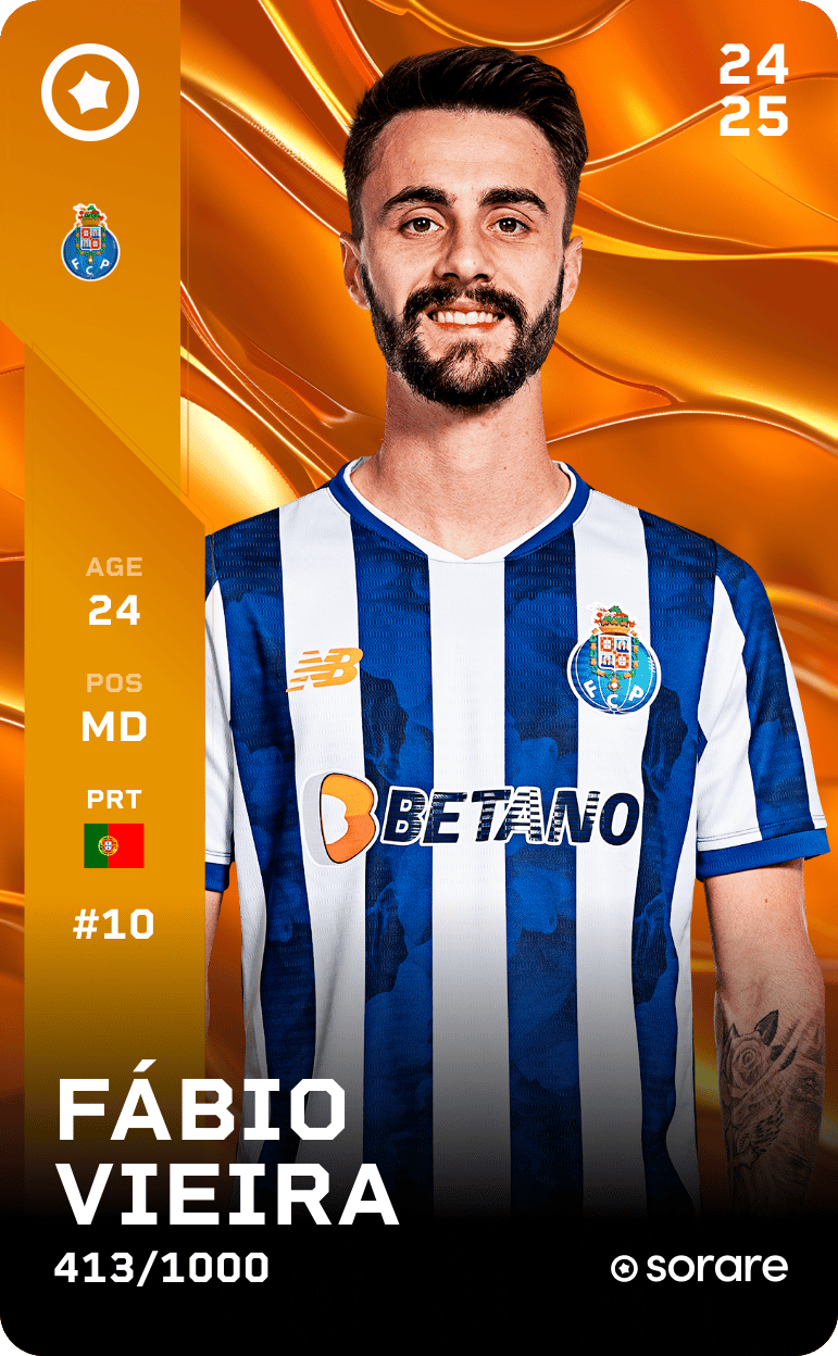 Fábio Vieira 2024-25 • Limited 413/1000
