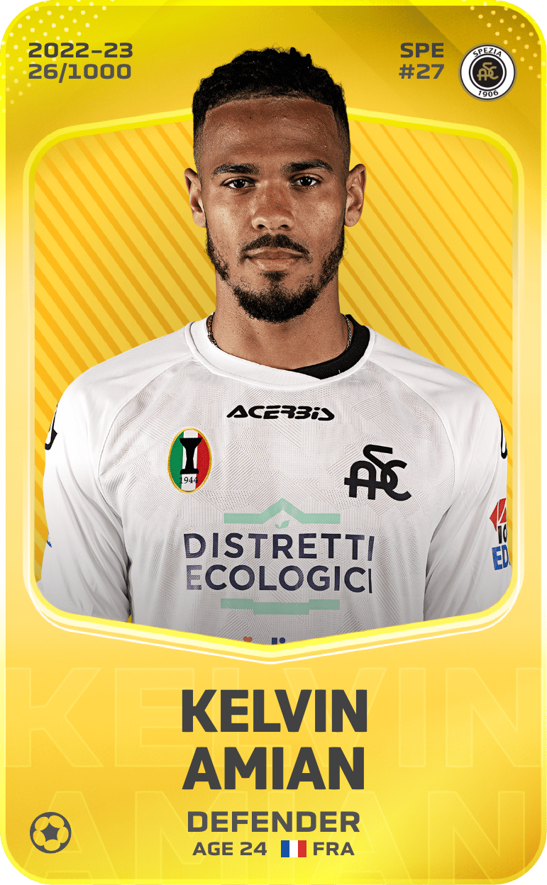 Kelvin Amian 2022-23 • Limited 26/1000