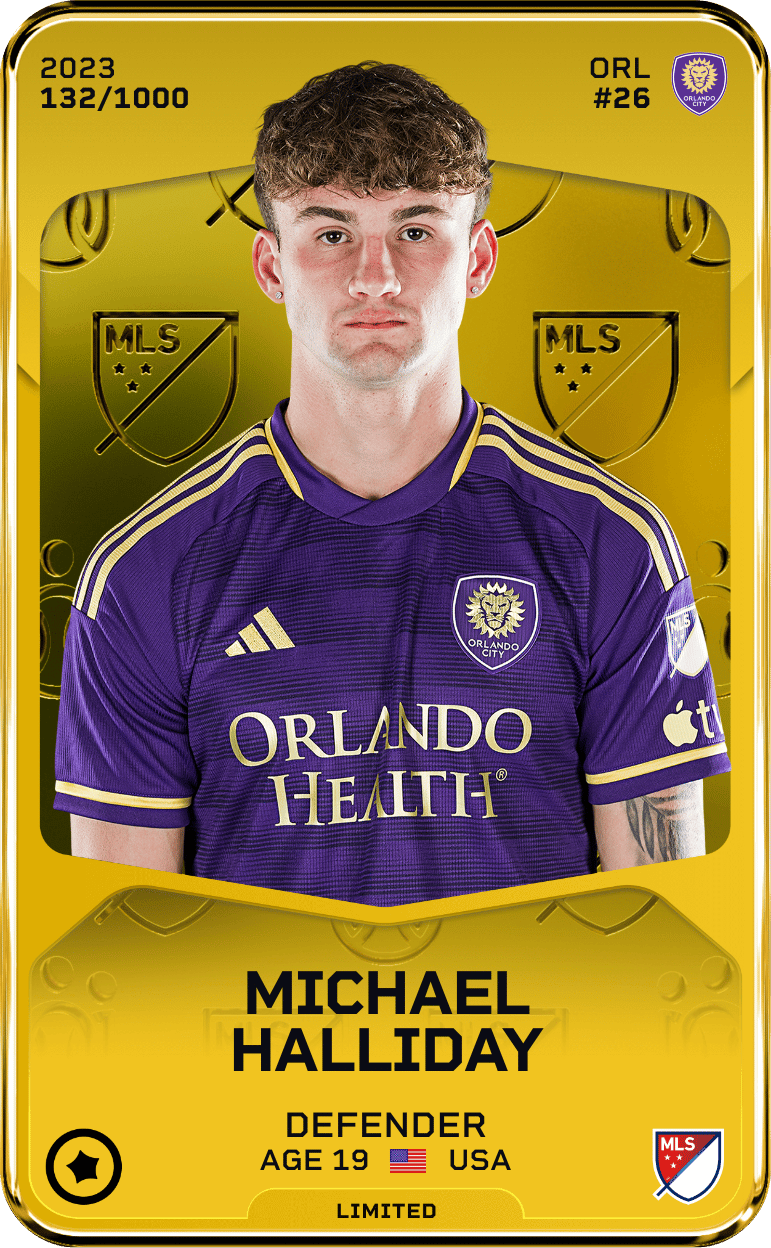 Michael Halliday 2023-24 • Limited 132/1000