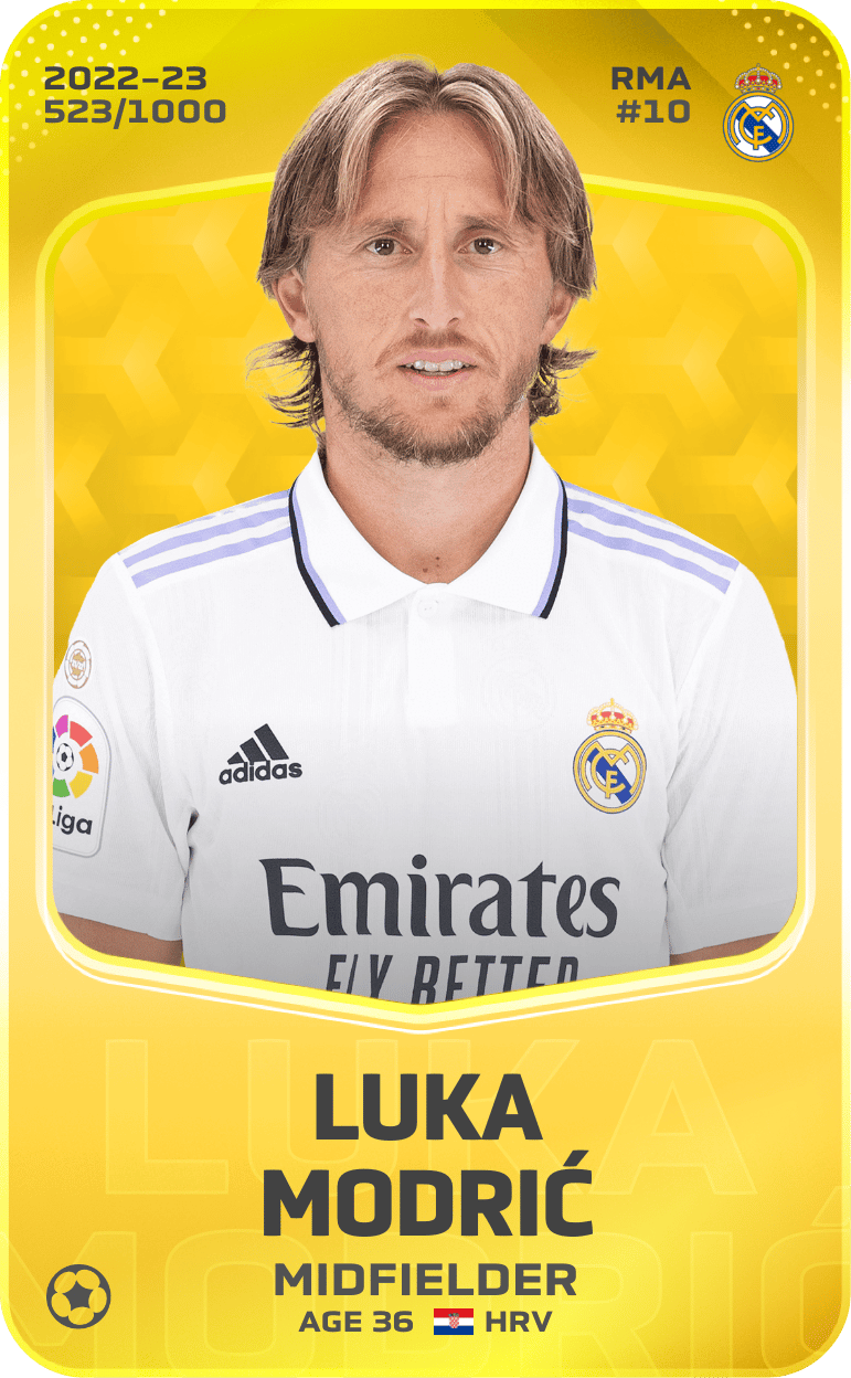 Luka Modrić 2022-23 • Limited 523/1000