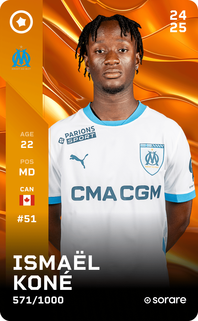 Ismaël Koné 2024-25 • Limited 571/1000