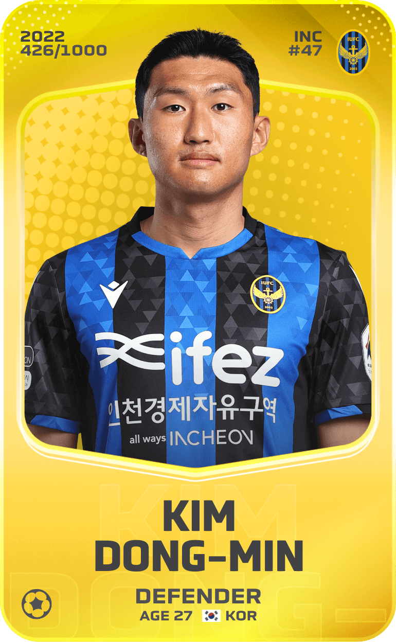 Kim Dong-Min 2022-23 • Limited 426/1000