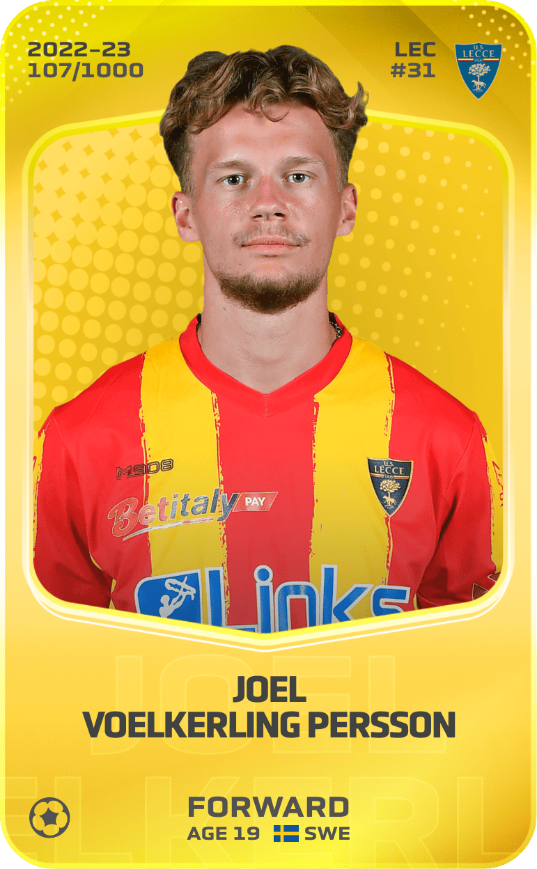 Joel Voelkerling Persson 2022-23 • Limited 107/1000
