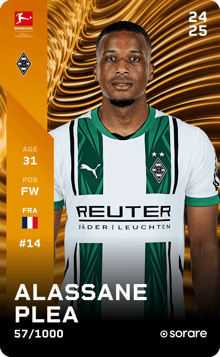 Alassane Plea 2024-25 • Limited 57/1000