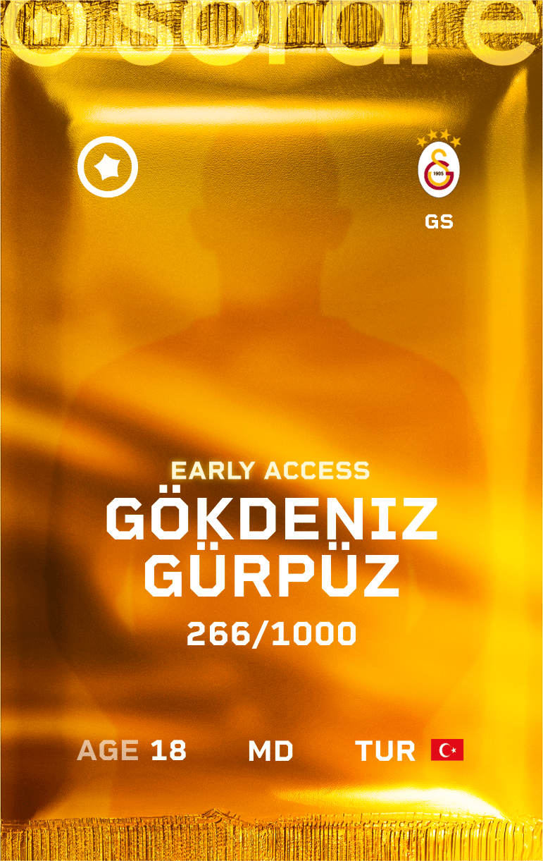 Gökdeniz Gürpüz 2024-25 • Limited 266/1000