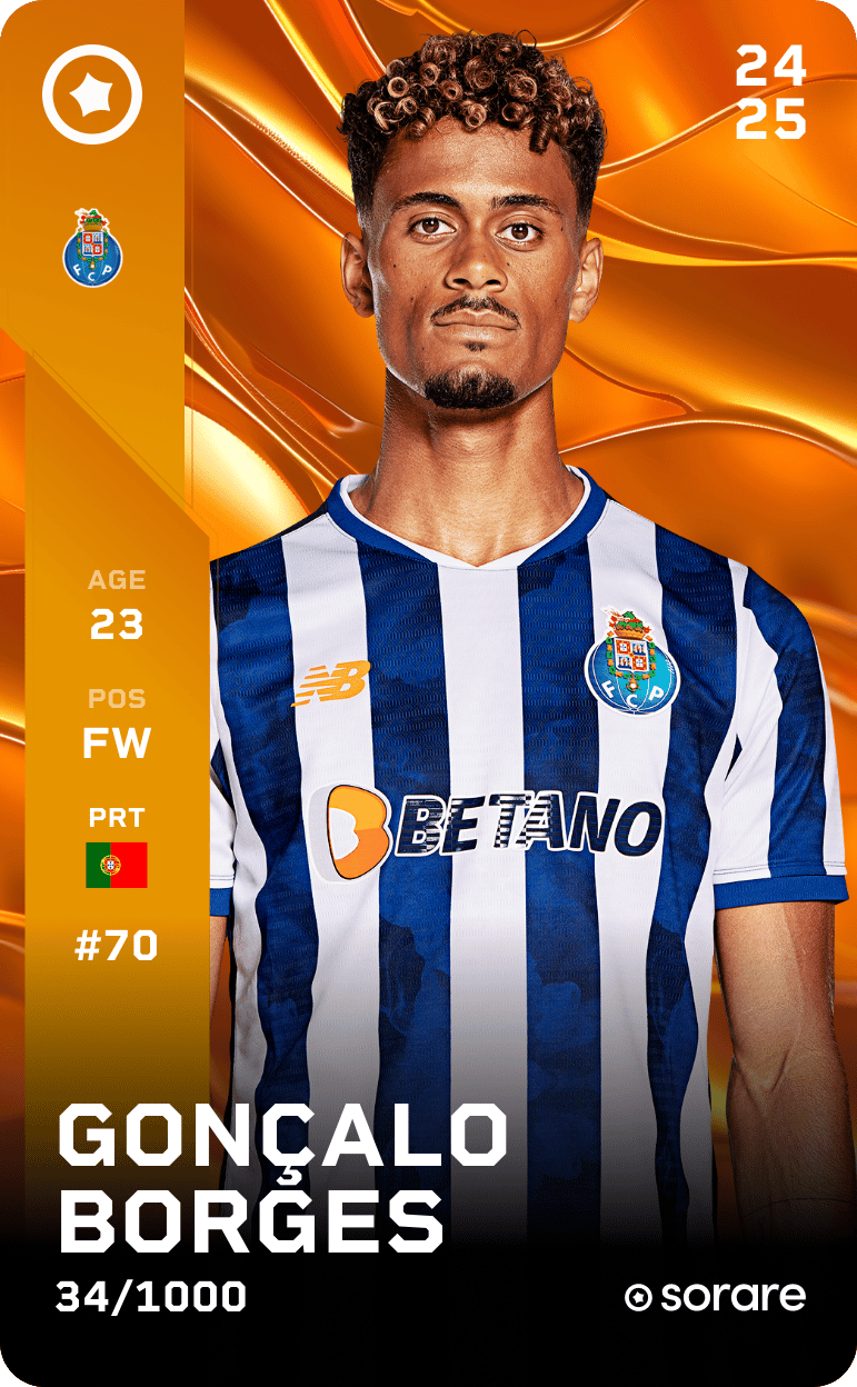Gonçalo Borges 2024-25 • Limited 34/1000