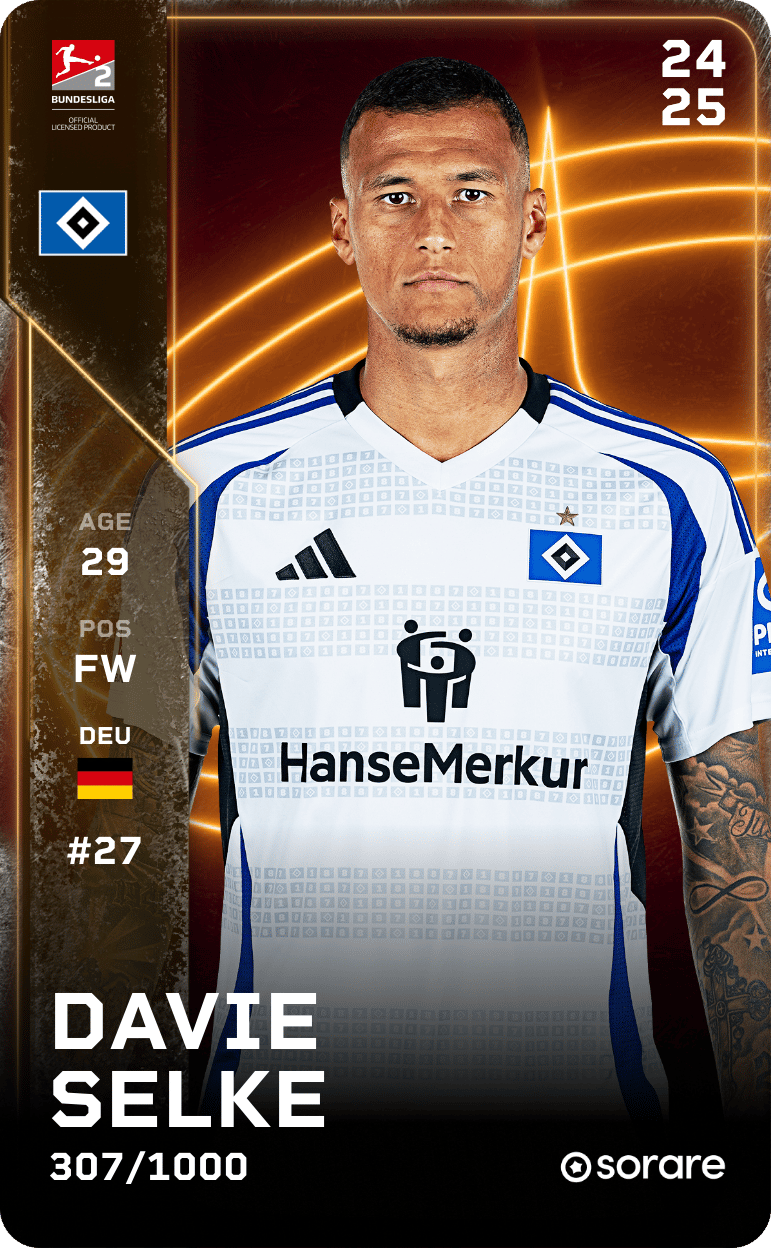 Davie Selke 2024-25 • Limited 307/1000