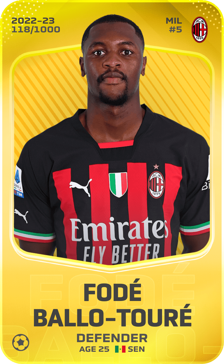 Fodé Ballo-Touré 2022-23 • Limited 118/1000