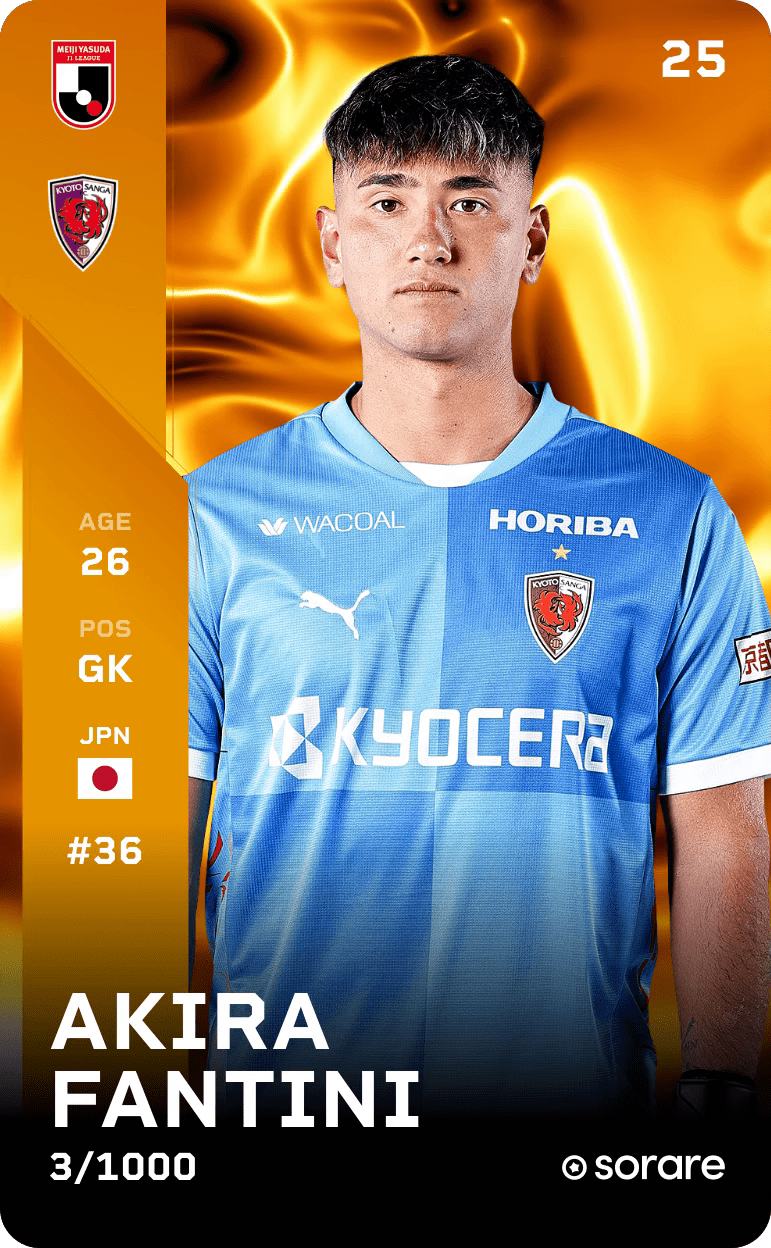 Akira Fantini 2025-26 • Limited 3/1000