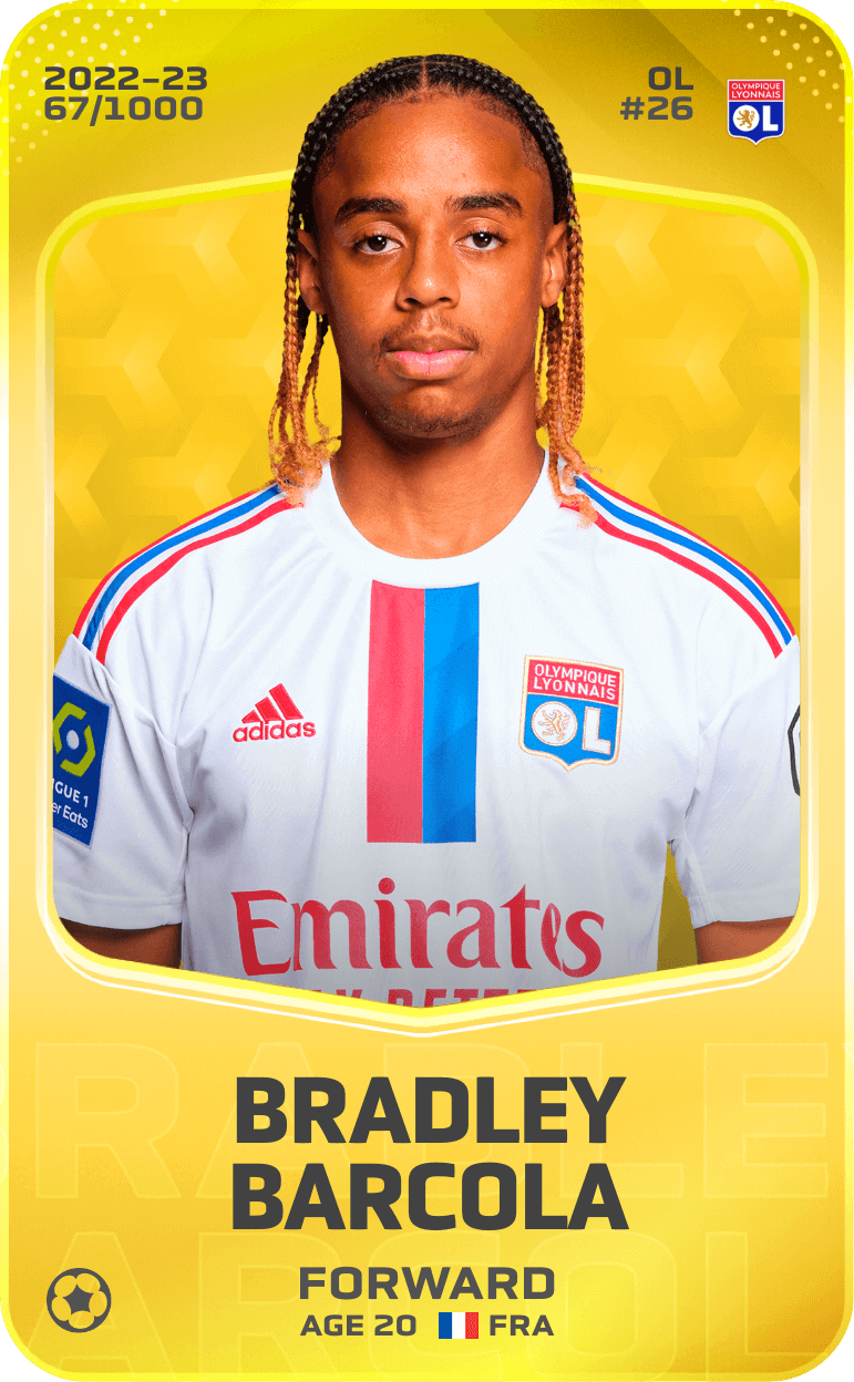 Bradley Barcola 2022-23 • Limited 67/1000