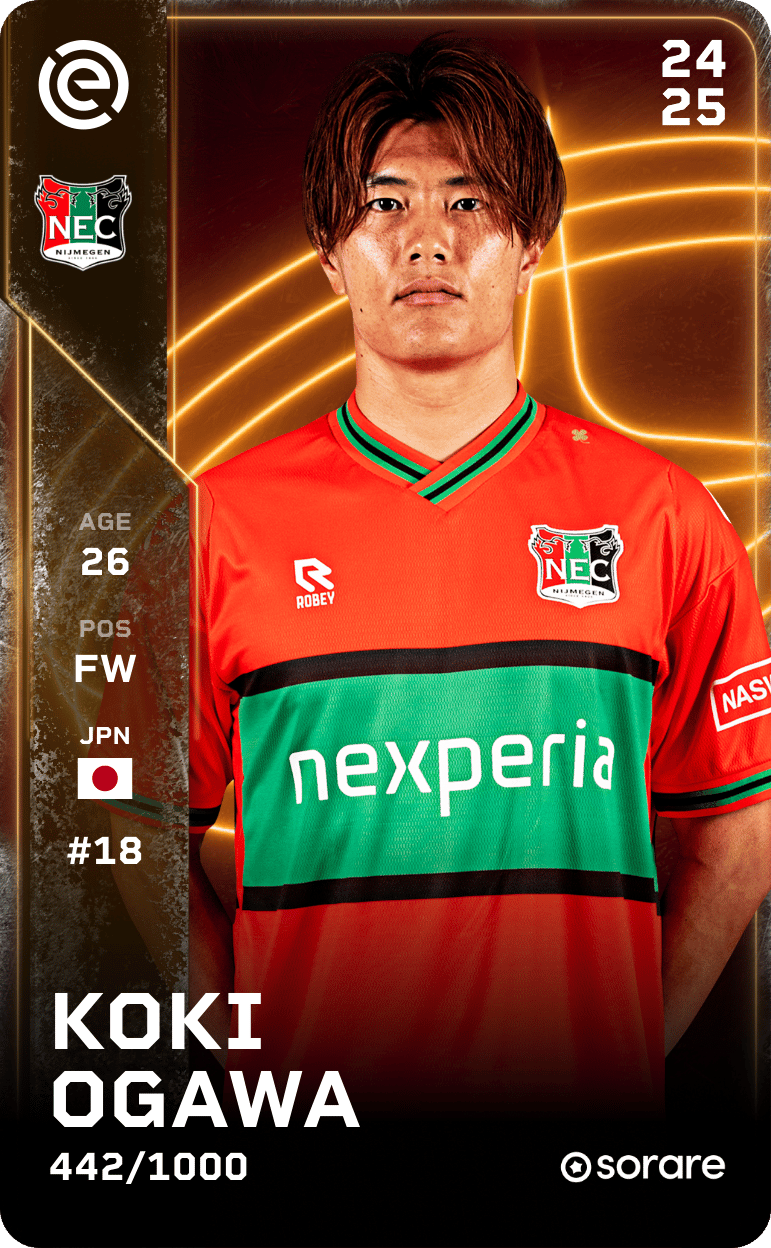 Koki Ogawa 2024-25 • Limited 442/1000