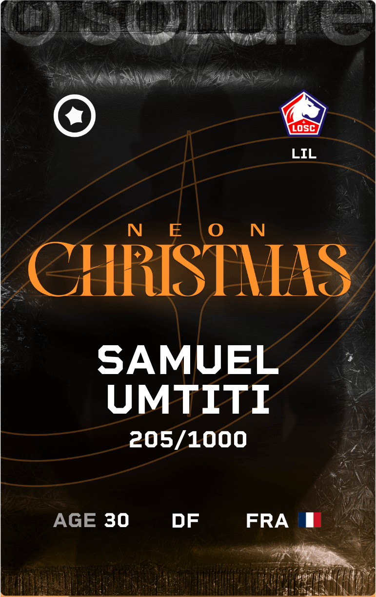 Samuel Umtiti 2024-25 • Limited 205/1000