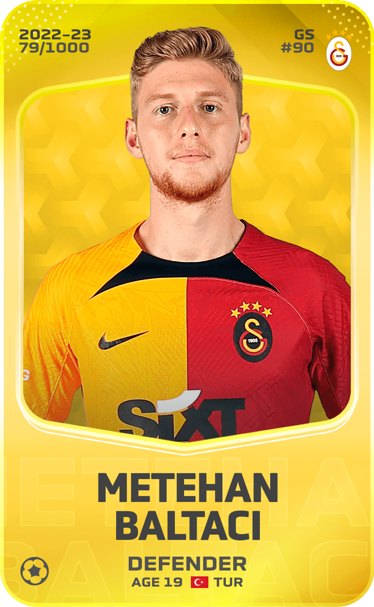 Metehan Baltacı 2022-23 • Limited 79/1000