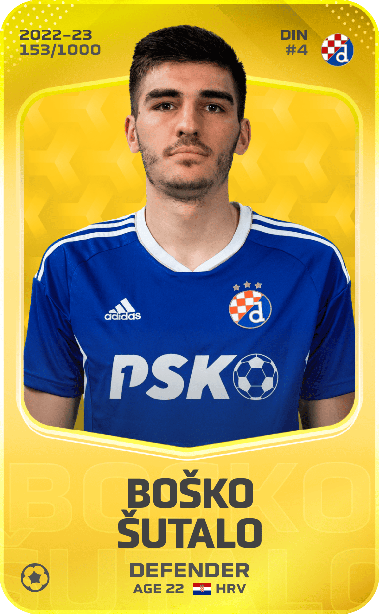 Boško Šutalo 2022-23 • Limited 153/1000