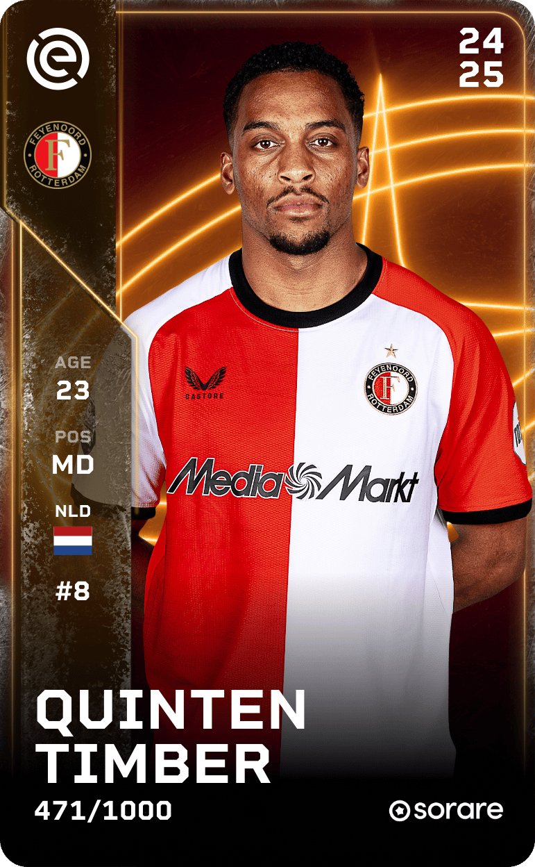 Quinten Timber 2024-25 • Limited 471/1000