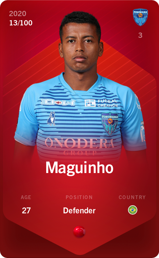 Sorare - Sorare Official - Maguinho 2020-21 • Rare 13/100 - NFT # 71842612431671583960062743539105540321554883342222320056230044797303789073431