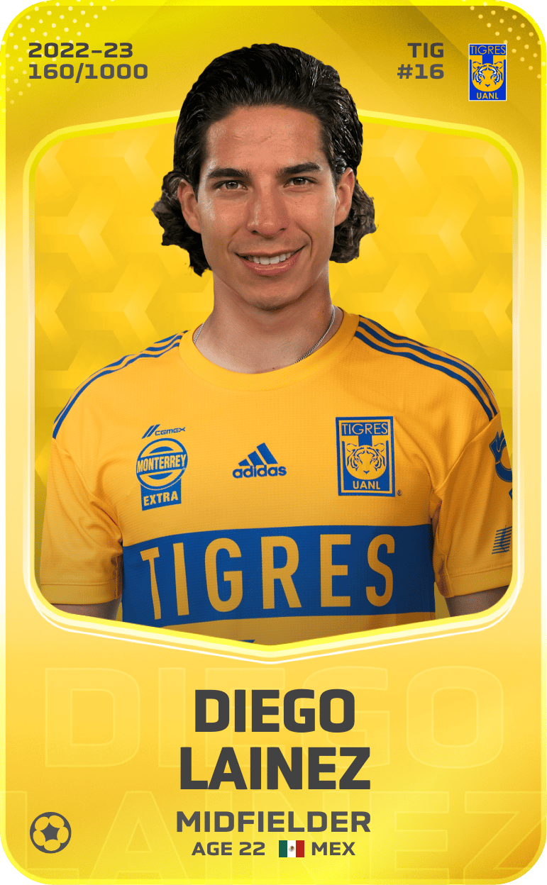 Diego Lainez 2022-23 • Limited 160/1000