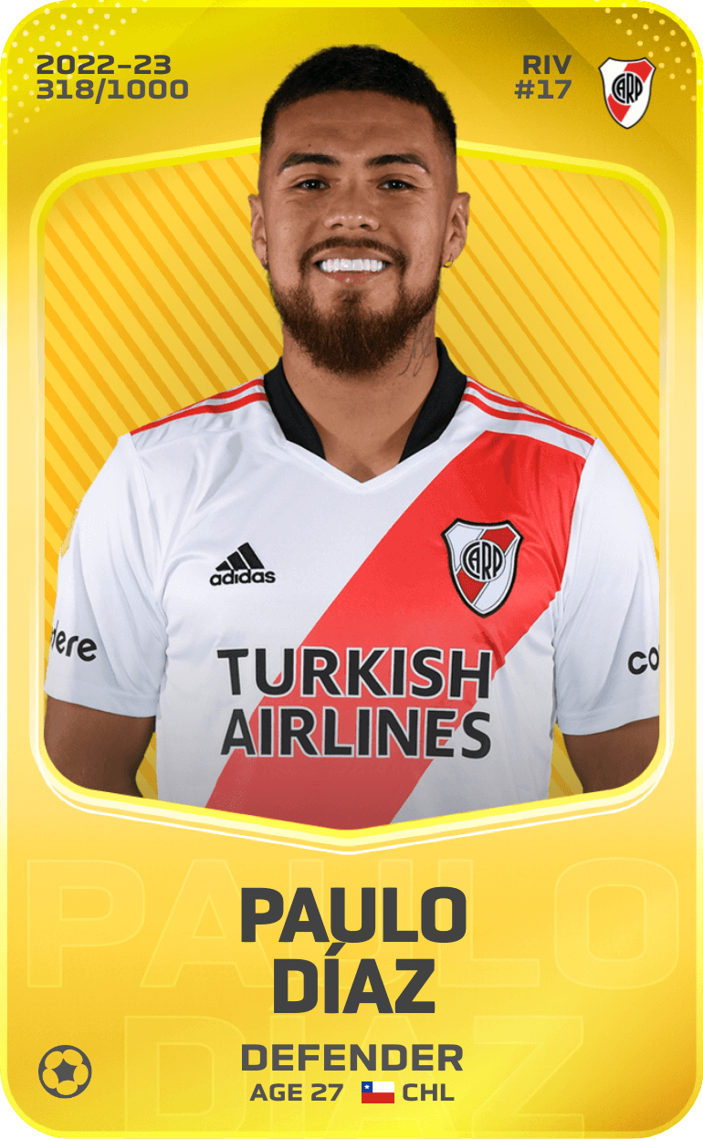 Paulo Díaz 2022-23 • Limited 318/1000
