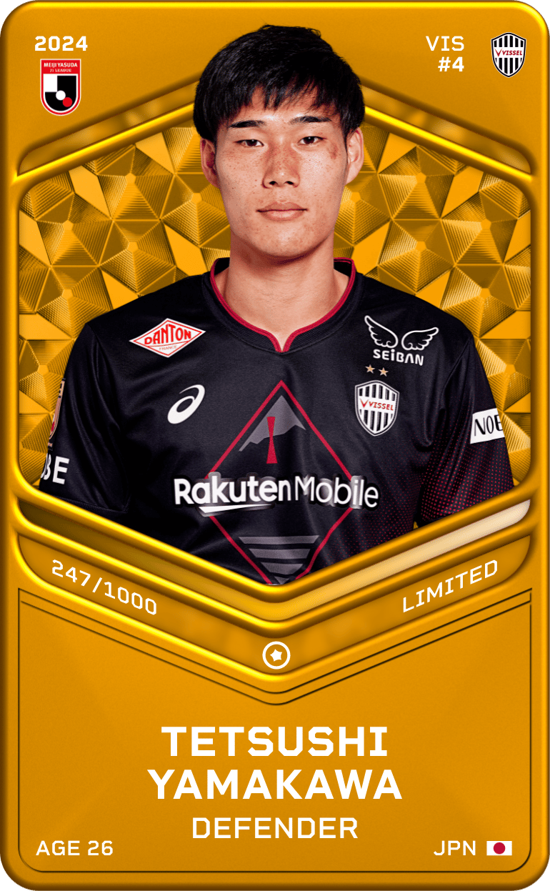 Tetsushi Yamakawa 2024-25 • Limited 247/1000