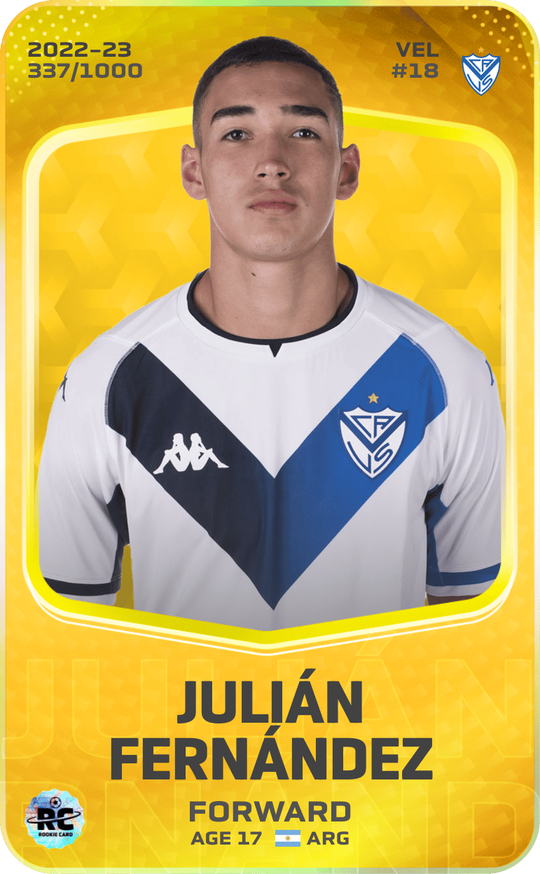 Julián Fernández 2022-23 • Limited 337/1000