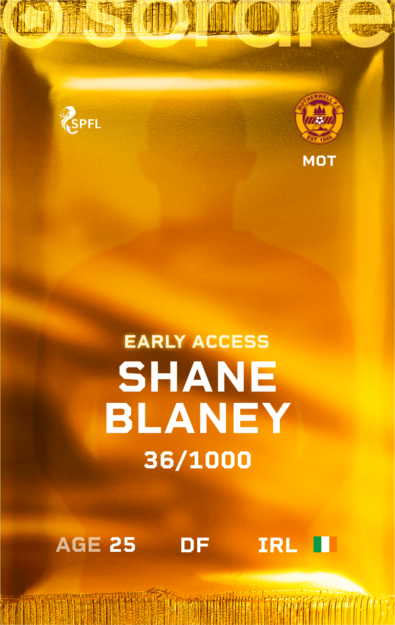 Shane Blaney 2024-25 • Limited 36/1000