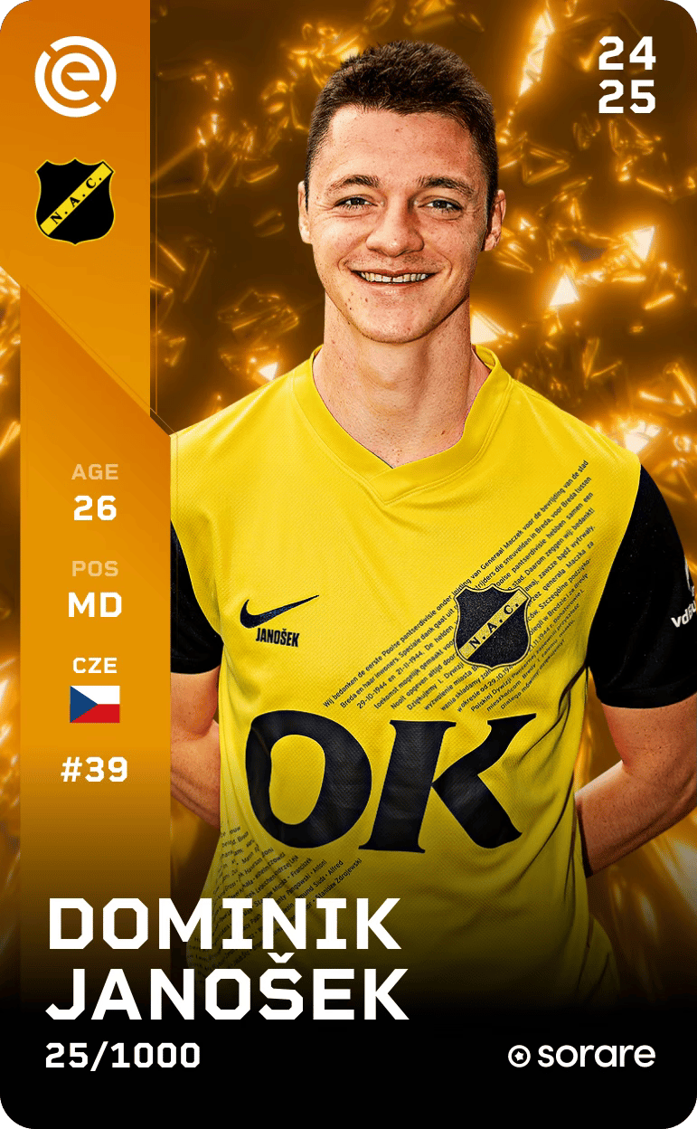 Dominik Janošek 2024-25 • Limited 25/1000