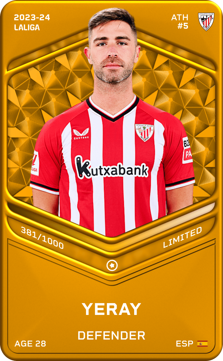 Yeray 2023-24 • Limited 381/1000