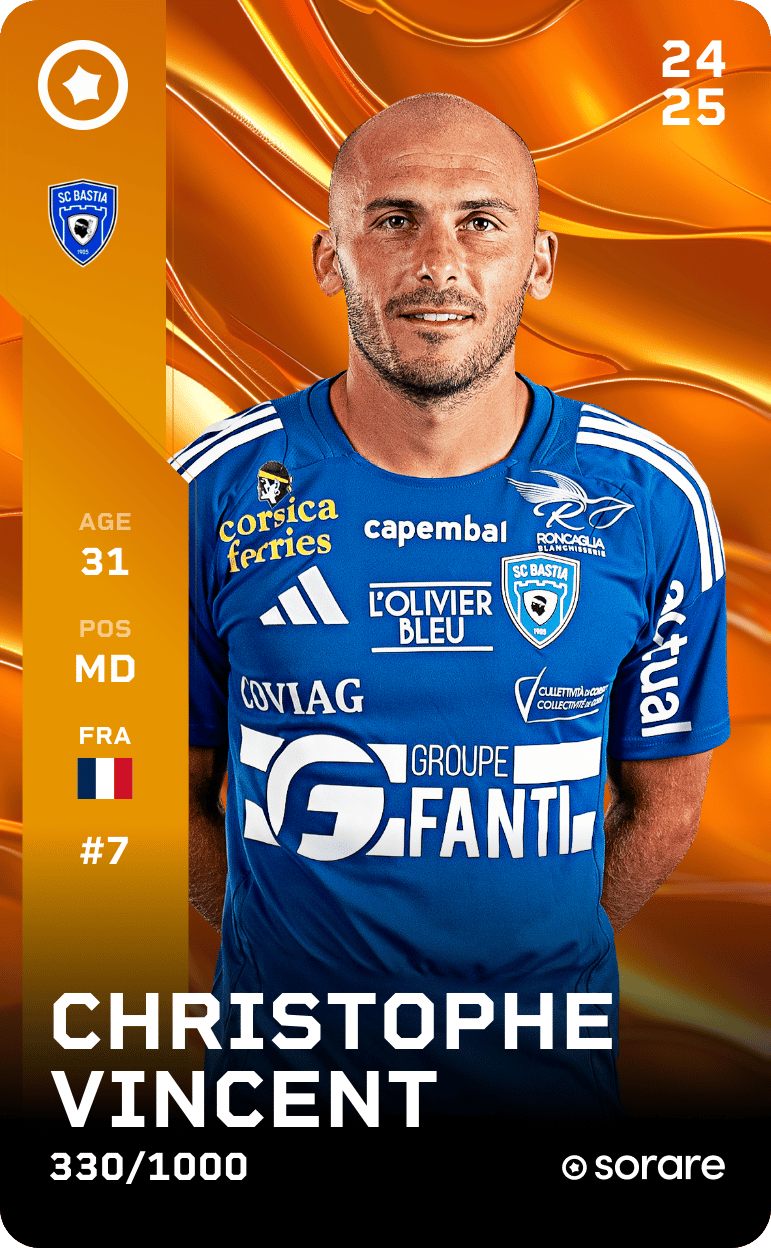 Christophe Vincent 2024-25 • Limited 330/1000