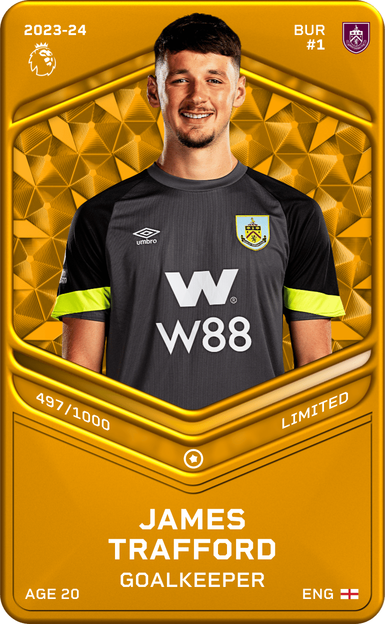 James Trafford 2023-24 • Limited 497/1000