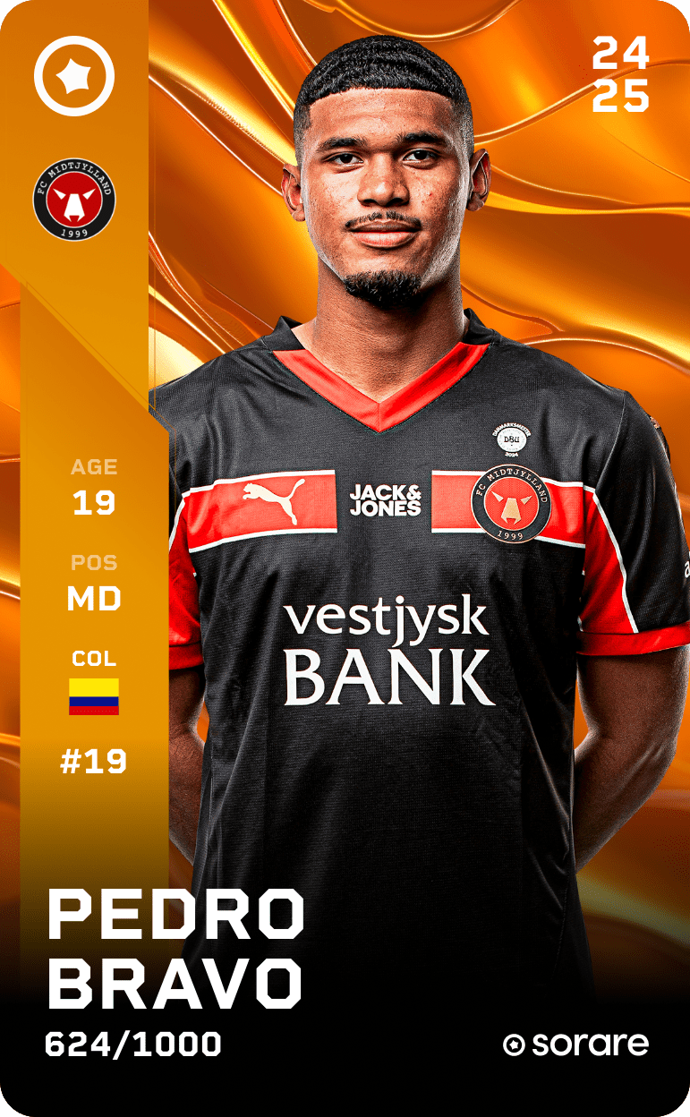Pedro Bravo 2024-25 • Limited 624/1000