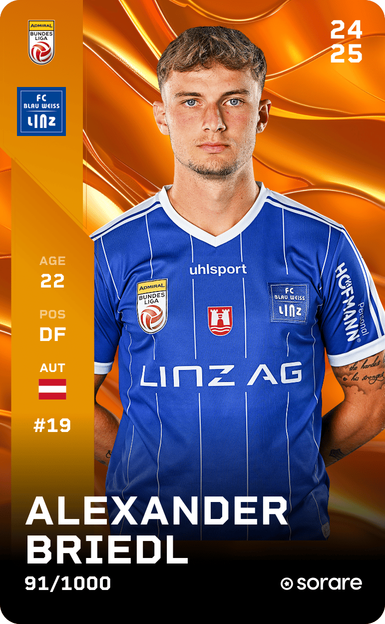 Alexander Briedl 2024-25 • Limited 91/1000