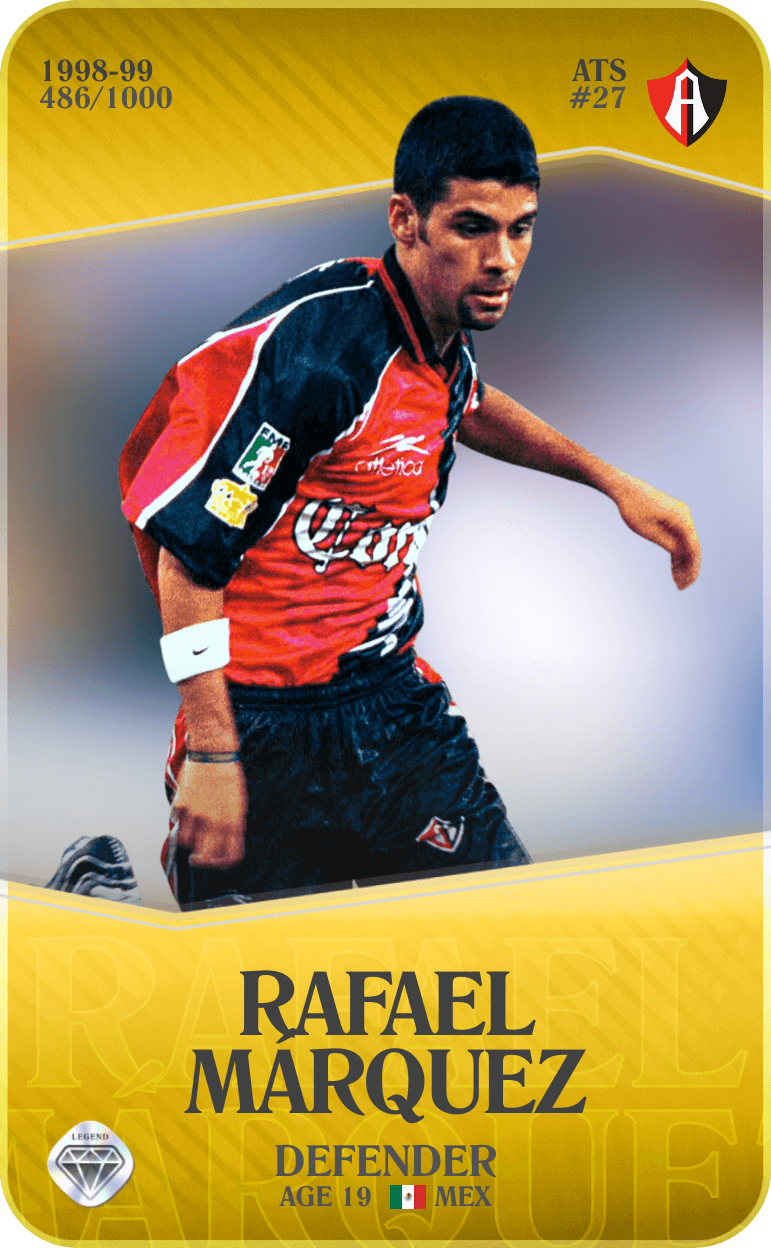 Rafael Márquez 1998-99 • Limited 486/1000