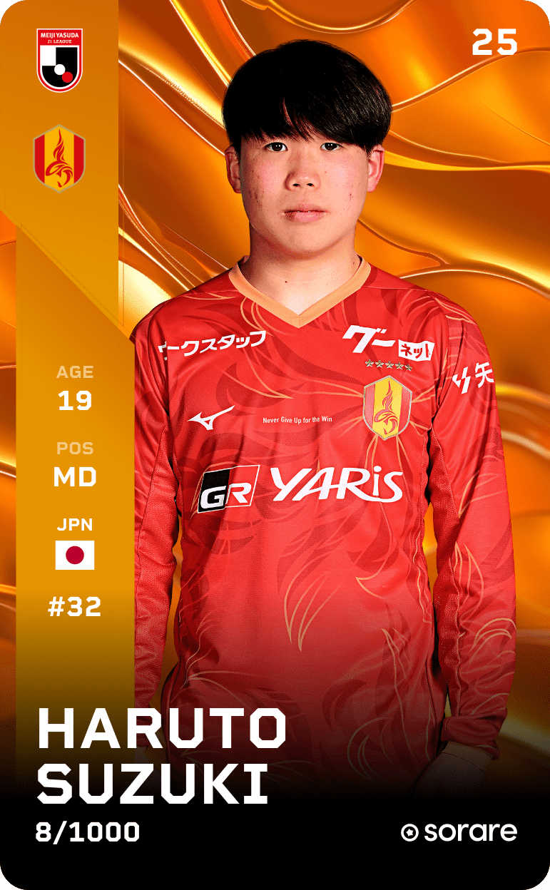 Haruto Suzuki 2025-26 • Limited 8/1000