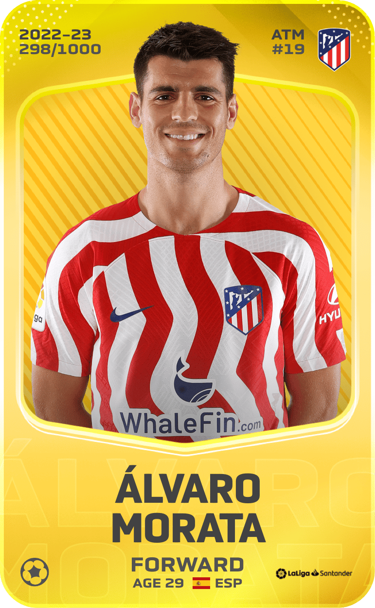 Álvaro Morata 2022-23 • Limited 298/1000