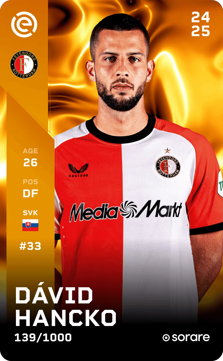 Dávid Hancko 2024-25 • Limited 139/1000