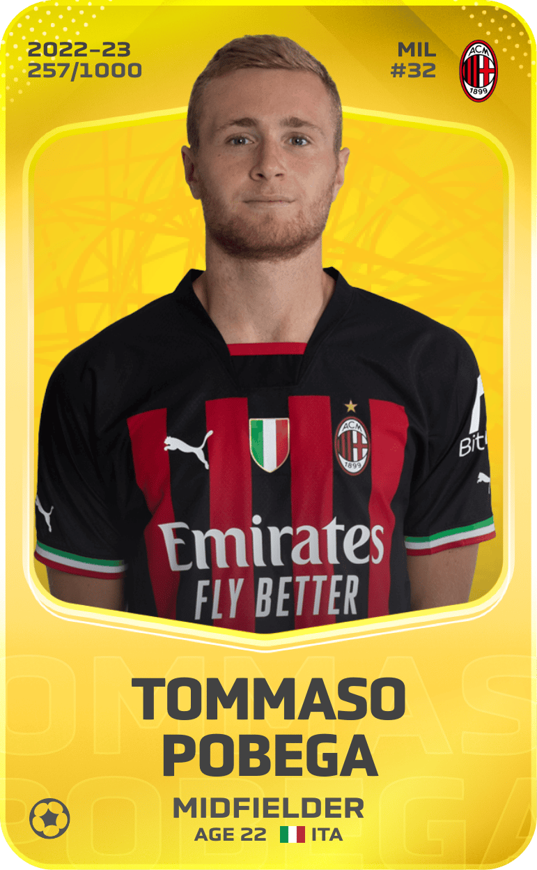 Tommaso Pobega 2022-23 • Limited 257/1000