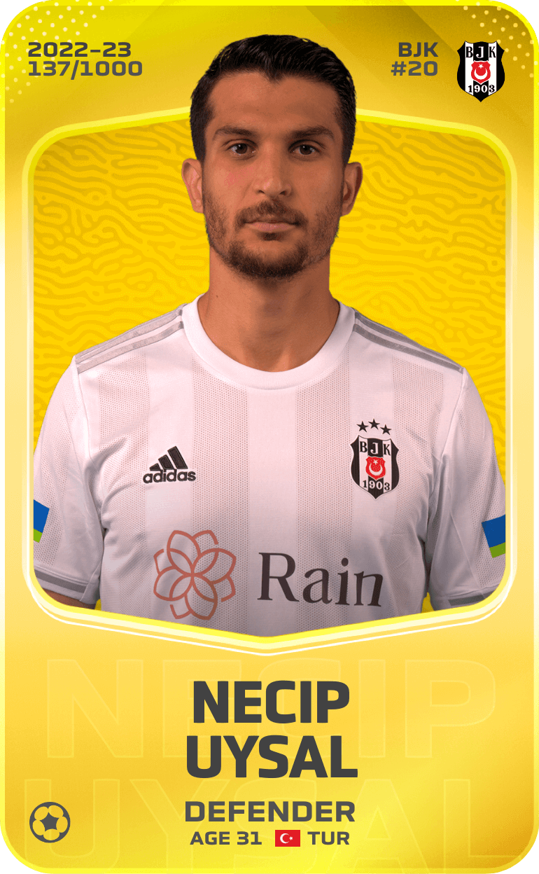 Necip Uysal 2022-23 • Limited 137/1000