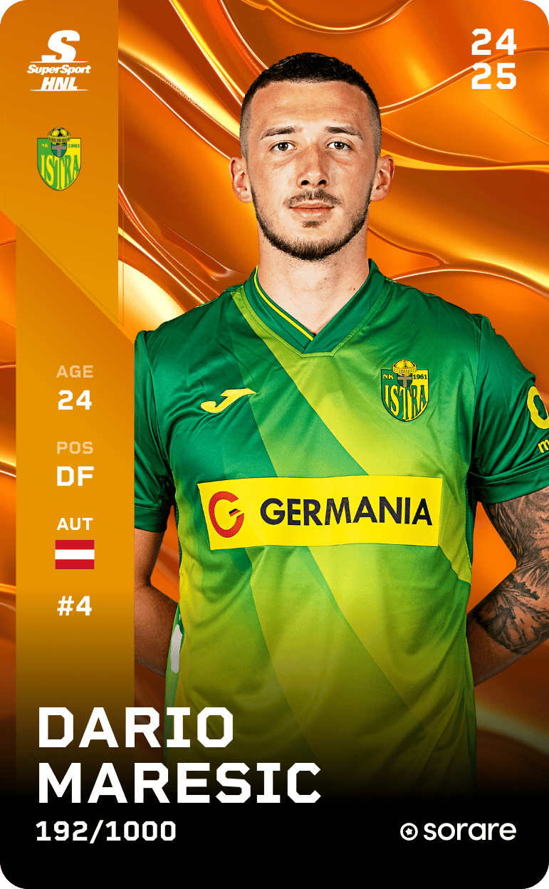 Dario Maresic 2024-25 • Limited 192/1000