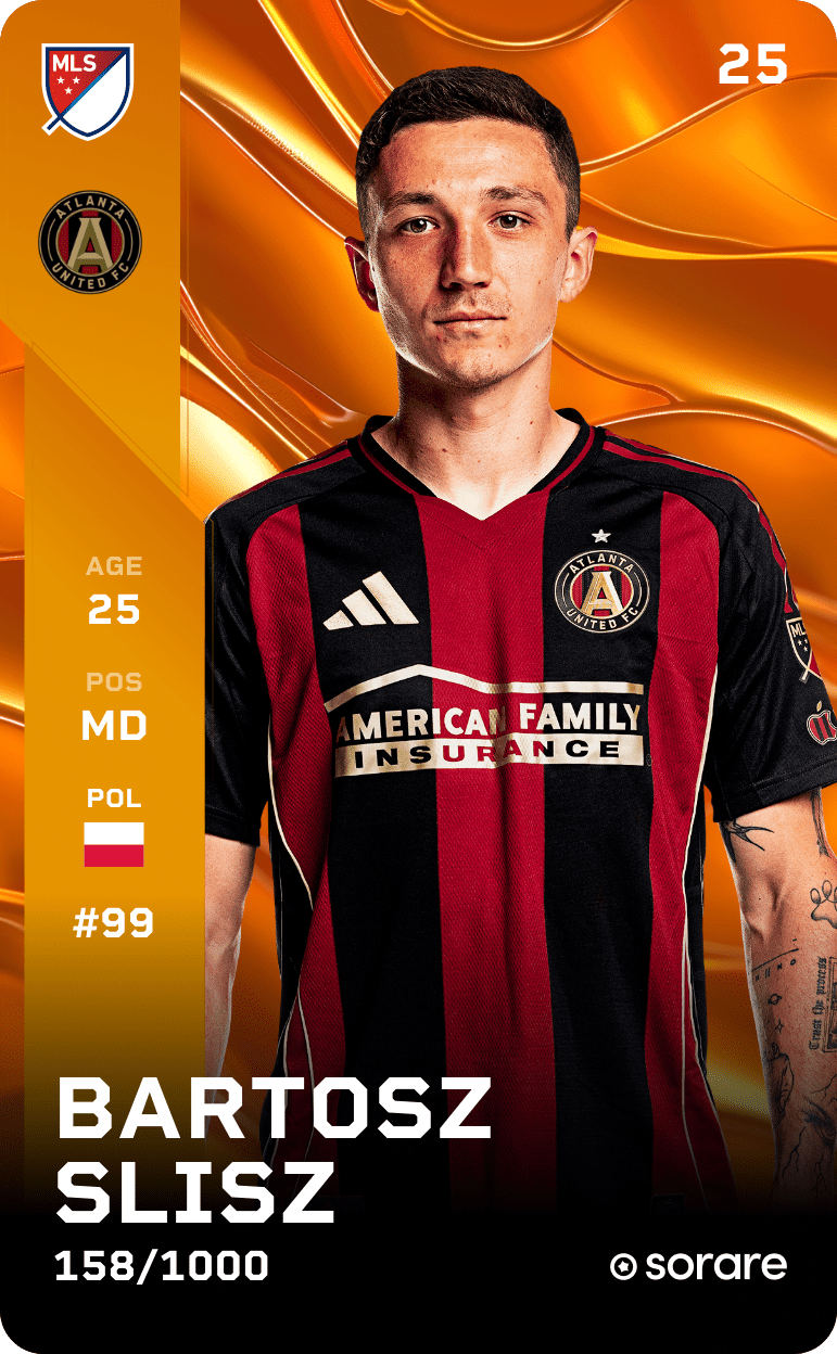 Bartosz Slisz 2025-26 • Limited 158/1000