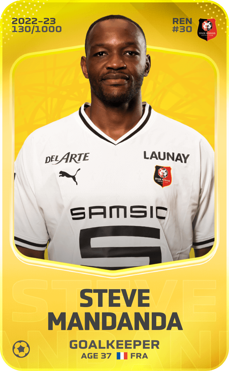 Steve Mandanda 2022-23 • Limited 130/1000