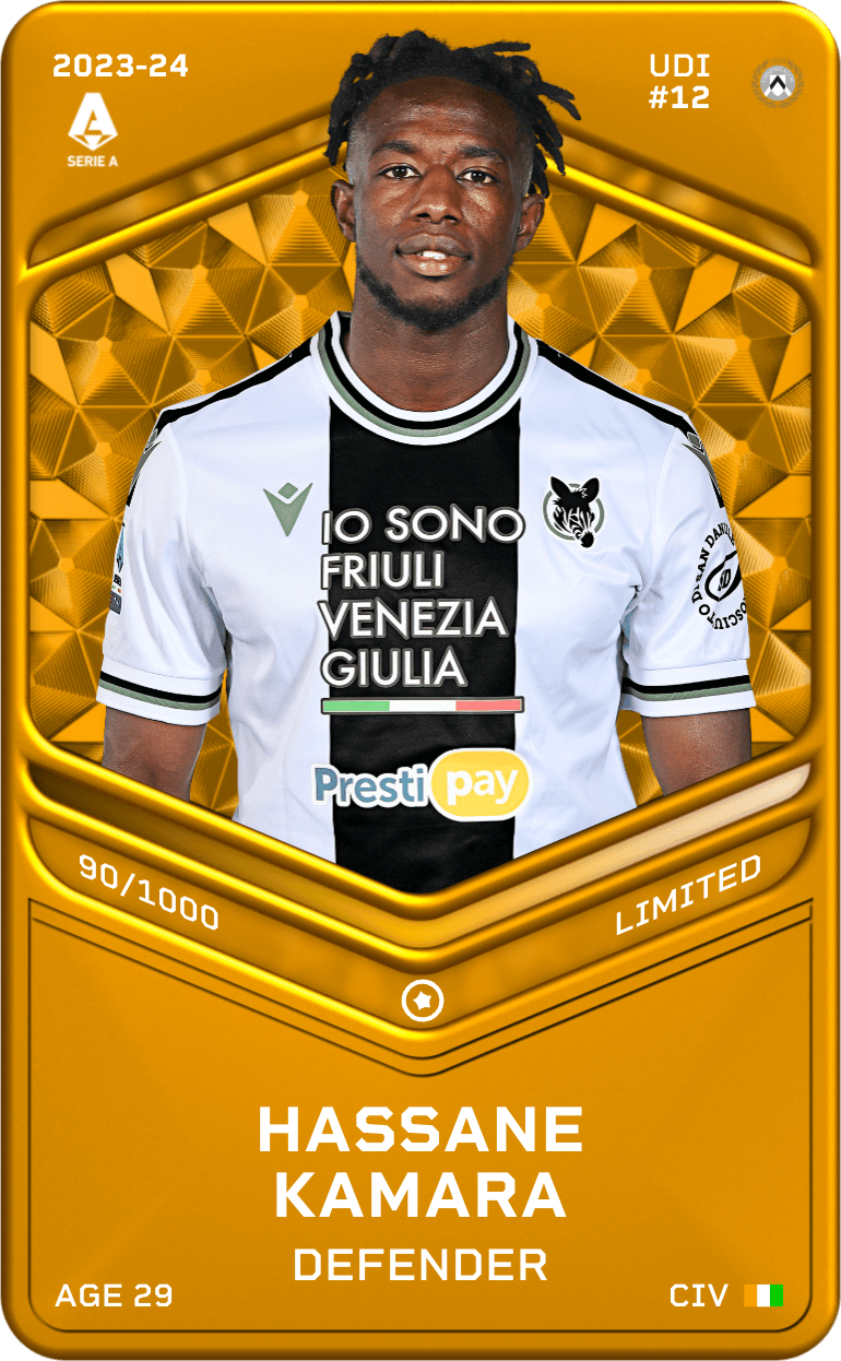Hassane Kamara 2023-24 • Limited 90/1000